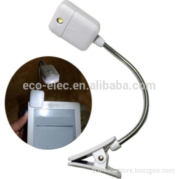 For Kindle Note Book Light Lamp White Color Booklight Led Ebook Light Mini Flexible Clip-on Book Reader Reading Lamp